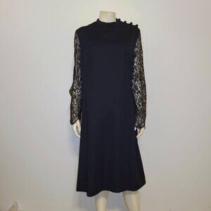 EDITH FLAGG Vintage 60s Shift Dress